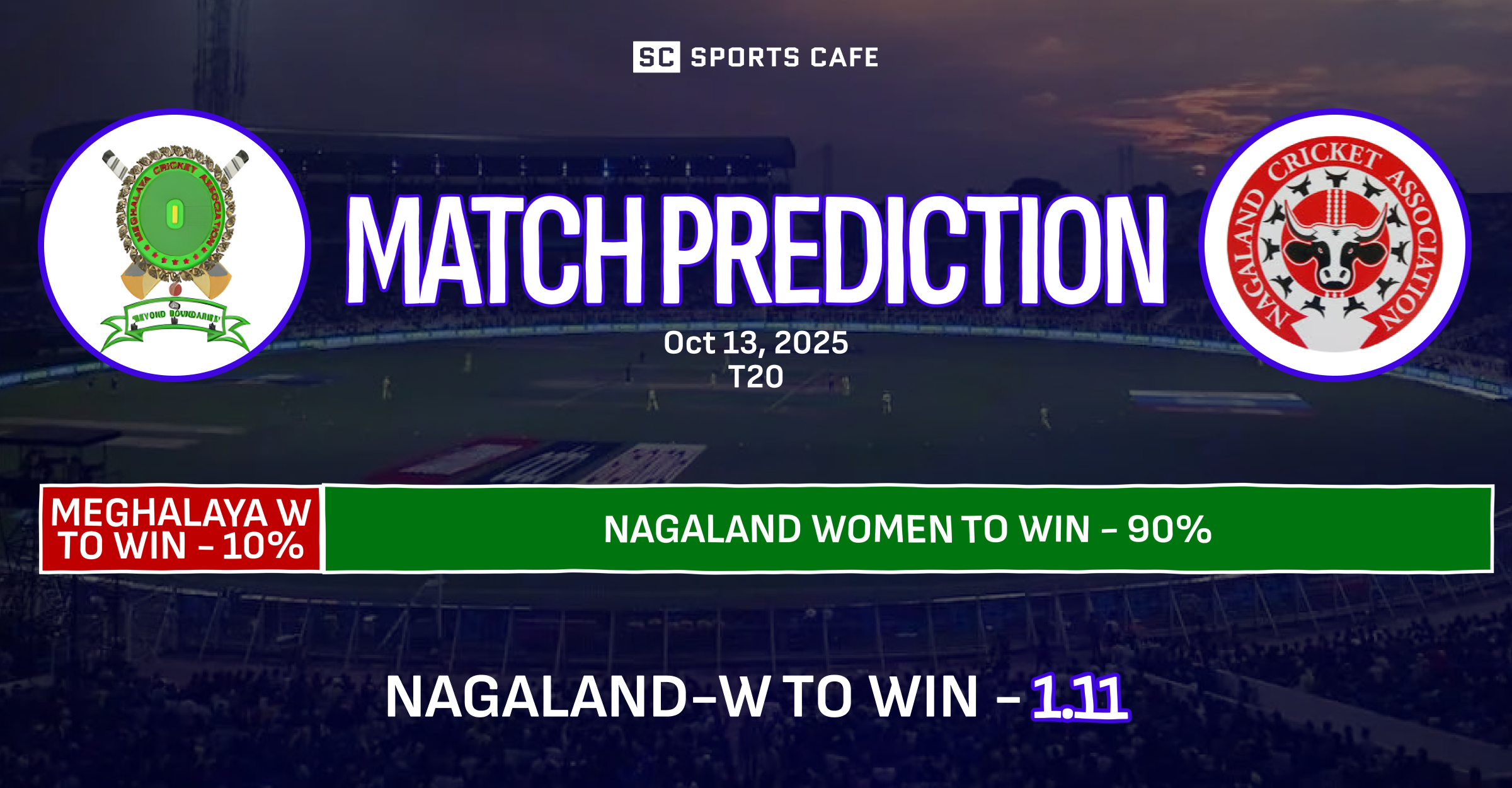Meghalaya Women vs Nagaland Women